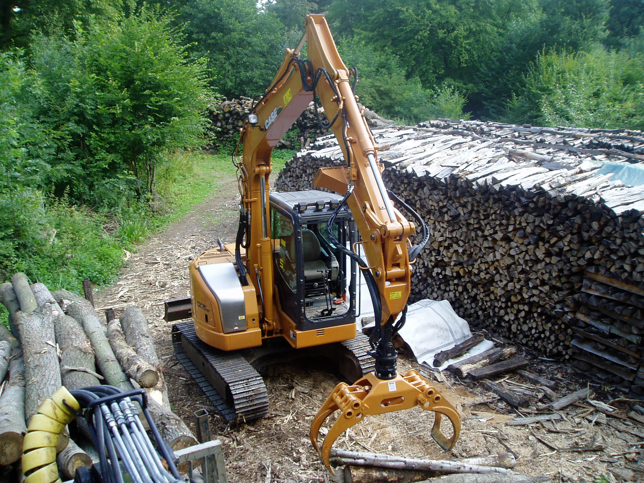 J.S.Forestry Excavator Log Loader